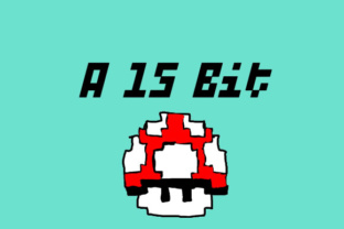A 15 Bit Font: Retro Pixel Typography by Jeff Bensch