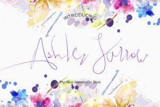 Ashley Jarrow: A Script Font That Blends Charm with Editorial Elegance