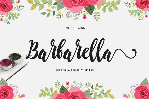 Barbarella: An Inky Script Font That Brings Handwritten Charm to Modern Design