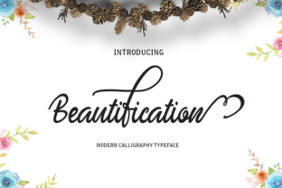 Beautification: The Modern Calligraphy Typeface Redefining Visual Communication