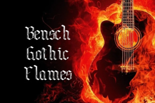 Bensch Gothic Flames: A Designer's Guide to This Distinctive Display Typeface