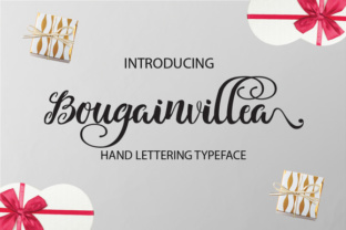 Bougainvillea: A Hand Lettering Typeface for Real Design Projects