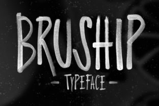 Bruship: A Handdrawn Brush Font for Authentic Headlines
