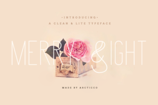 Merry Light: A Clean, Elegant Font for Modern Design
