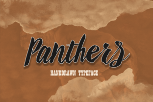 Panthers: Mastering the Grit and Charm of a Hand-Drawn Script