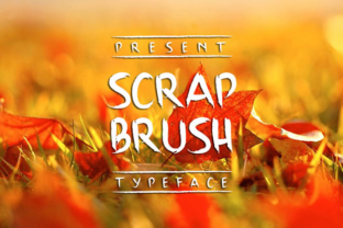 Scrap Brush: A Unique Brush Script Font