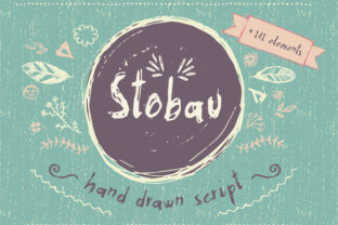 Stobau: A Rustic Typeface with a Modern Edge