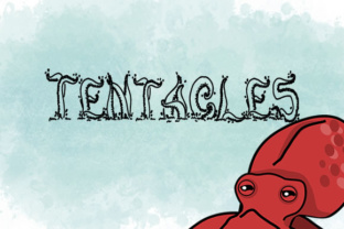 Tentacles: Elevate Design with a Fun Decorative Font