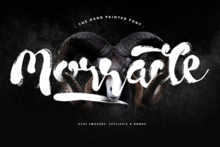 Understanding Morracle: The Hand-Made Font Inspired by Brush Paintings