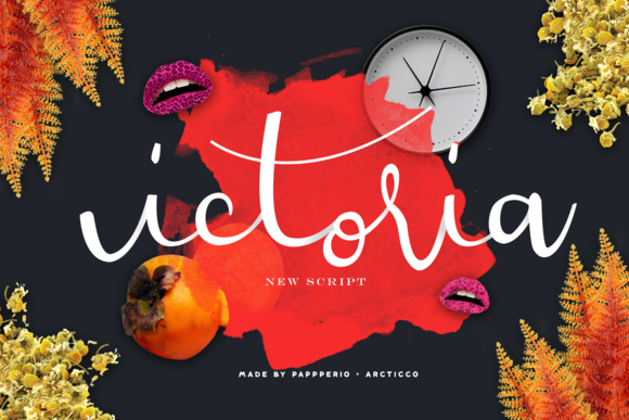 Victoria and Victoria Script: A Calligraphy Font That Brings Class to Every Design